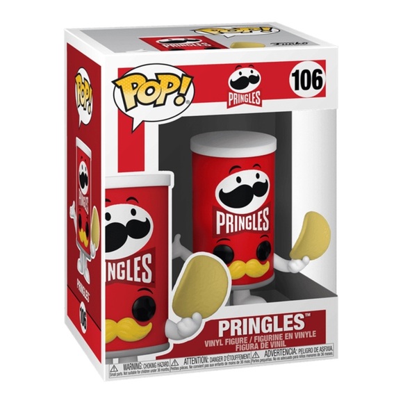Pringles Funko Pop #106 Vaulted vinyl figure NIB - Picture 2 of 3